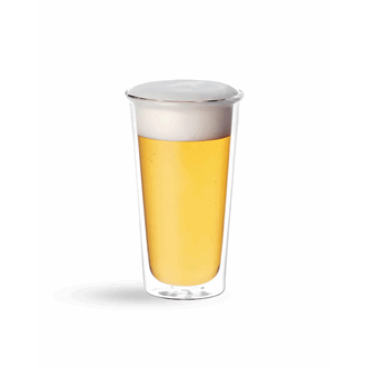 Doppelwandiges Bierglas 340ml