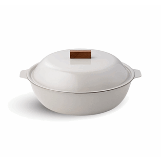 IH-Emaille-Topf 2L Sandbeige