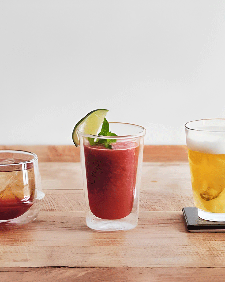 Kinto CAST doppelwandiges Cocktailglas 290ml