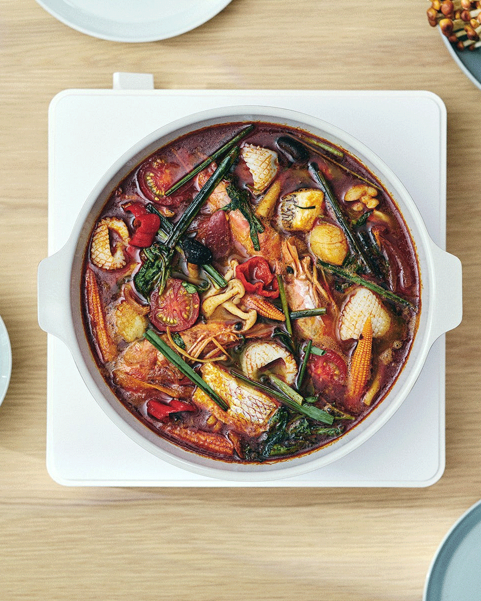 Kinto KAKOMI IH-Emaille-Topf 2L Sandbeige