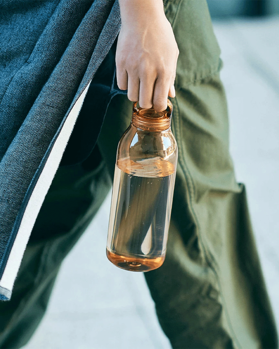 Kinto WATER BOTTLE 500ml Blau