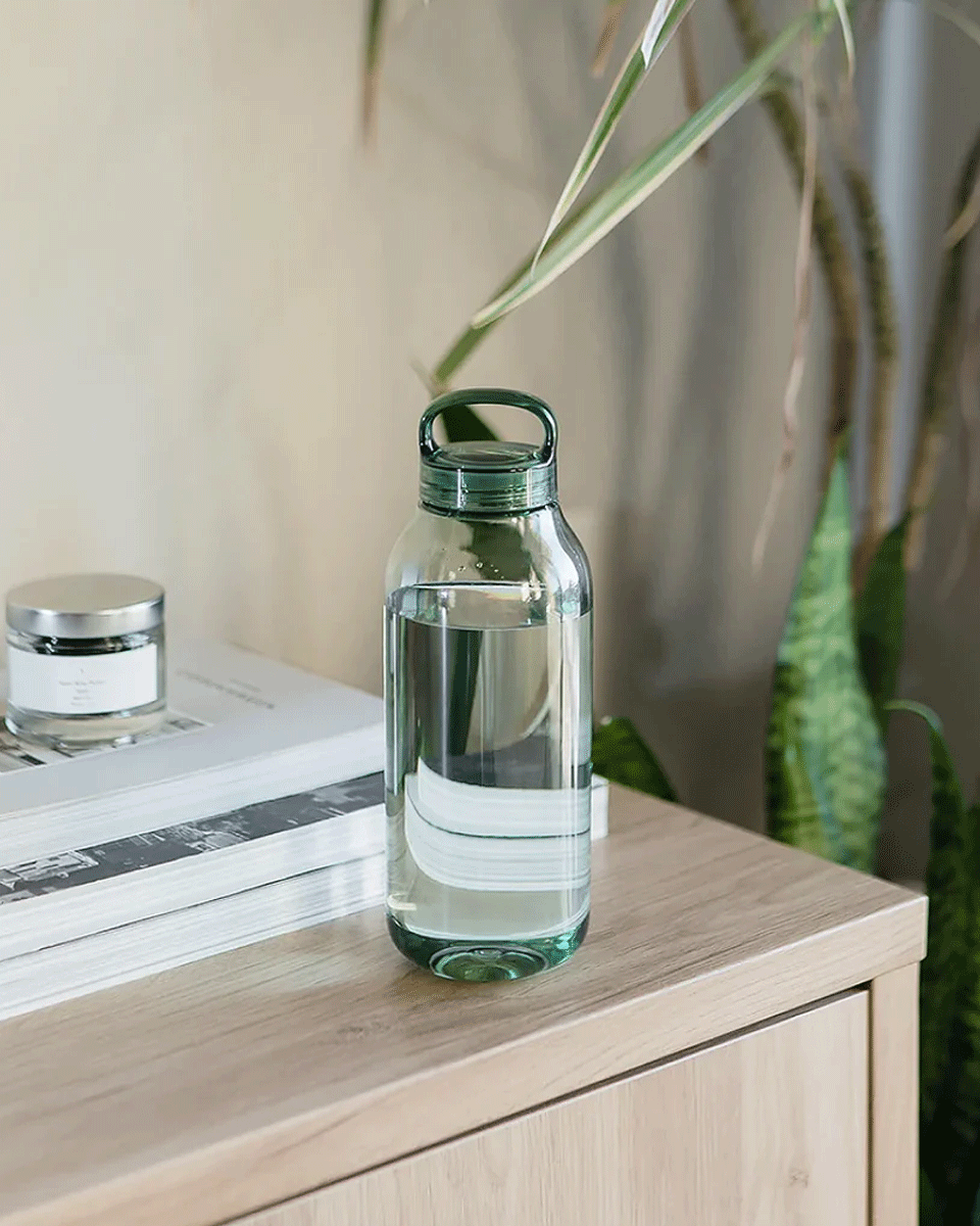 Kinto WATER BOTTLE 500ml Grün
