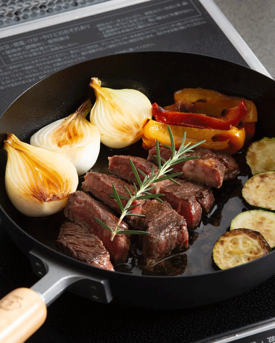 Nihon Yoshokki Takumi Japan Magma Plate Eisen-Bratpfanne 24 cm