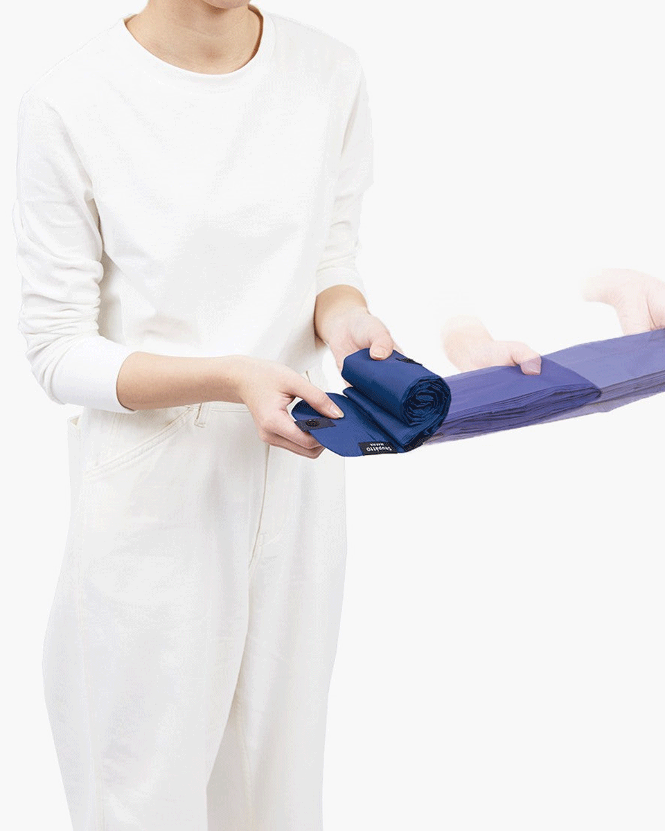 Shupatto One-Pull Bag L – Nacht (Yoru)