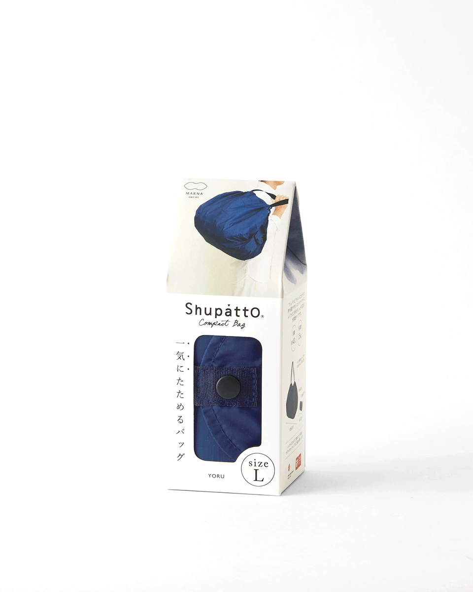 Shupatto One-Pull Bag L – Nacht (Yoru)