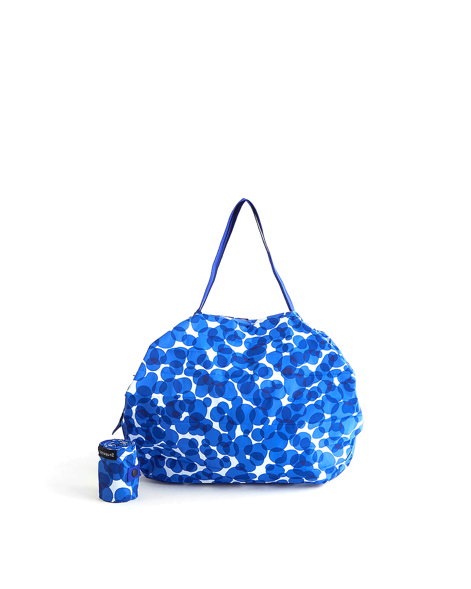 Shupatto One-Pull Faltbare Tasche M – Ocean (Umi)