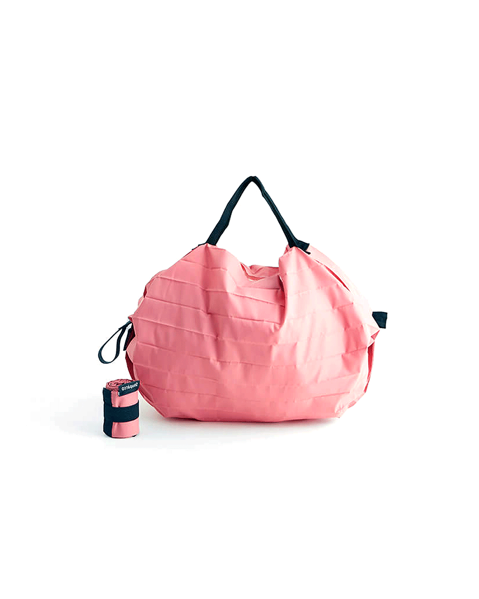 Shupatto One-Pull Faltbare Tasche S – Pfirsich (Momo)